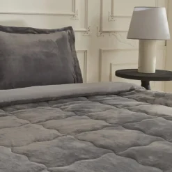 Karaca Home Flufy Comfort Bedding Set, Single, Anthracite