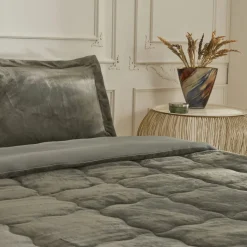 Karaca Home Flufy Comfort Bedding Set, Single, Khaki