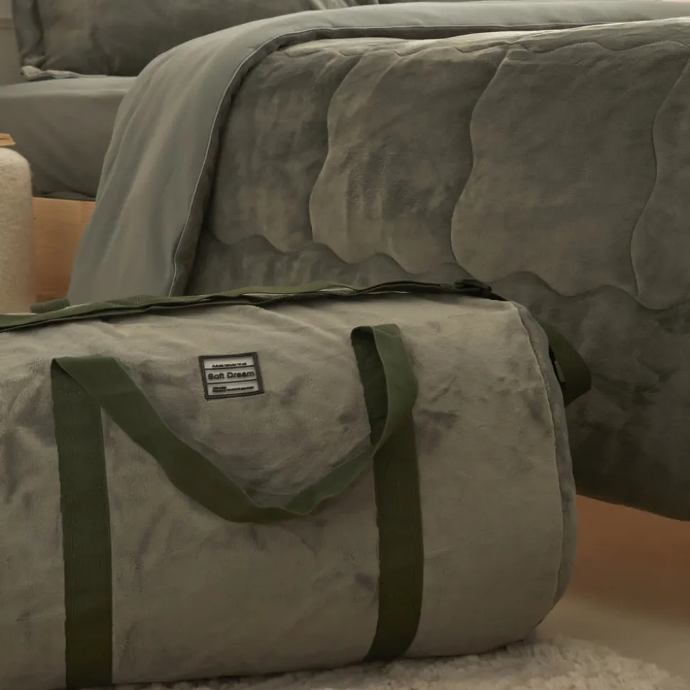 Karaca Home Flufy Comfort Bedding Set, Double, Khaki