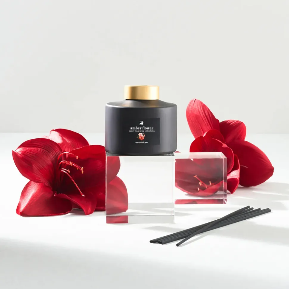 Karaca Home Hibiscus Reed Diffuser, 160ml, Multi