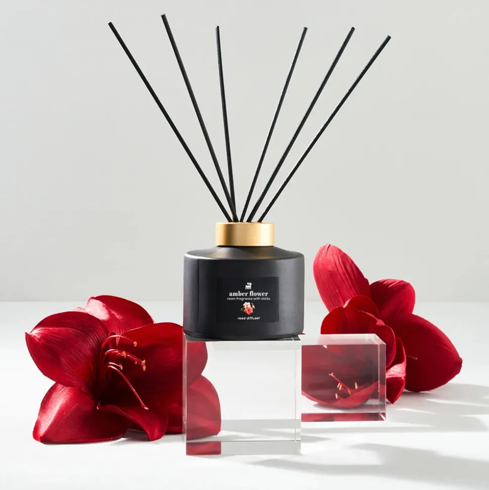 Karaca Home Hibiscus Reed Diffuser, 160ml, Multi