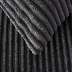 Karaca Home Joena Soft Bedspread Set, Double, Black