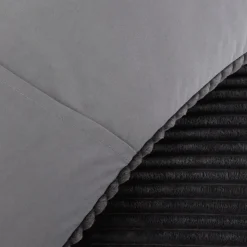 Karaca Home Joena Soft Bedspread Set, Double, Black