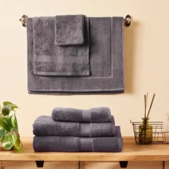 Karaca Home Joey Egyptian Cotton Shower Towel, 70cmx140cm, Teal