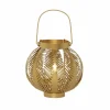 Karaca Home Leaf Lantern, 20cmx19cm, Gold