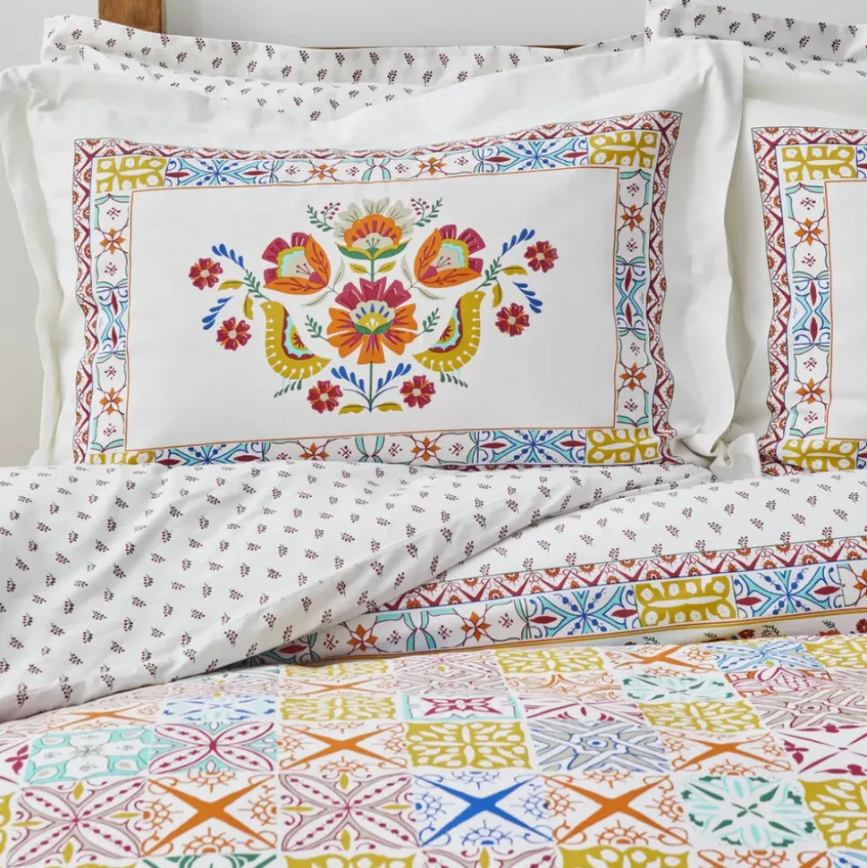 Karaca Home Lumina Yellow 100% Turkish Cotton Duvet Covet Set, Double