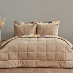 Karaca Home Lydia Bedding Set, Double, Beige