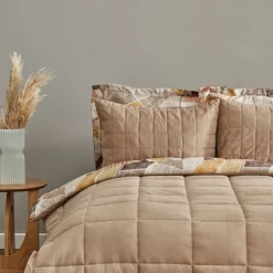 Karaca Home Lydia Bedding Set, Double, Beige