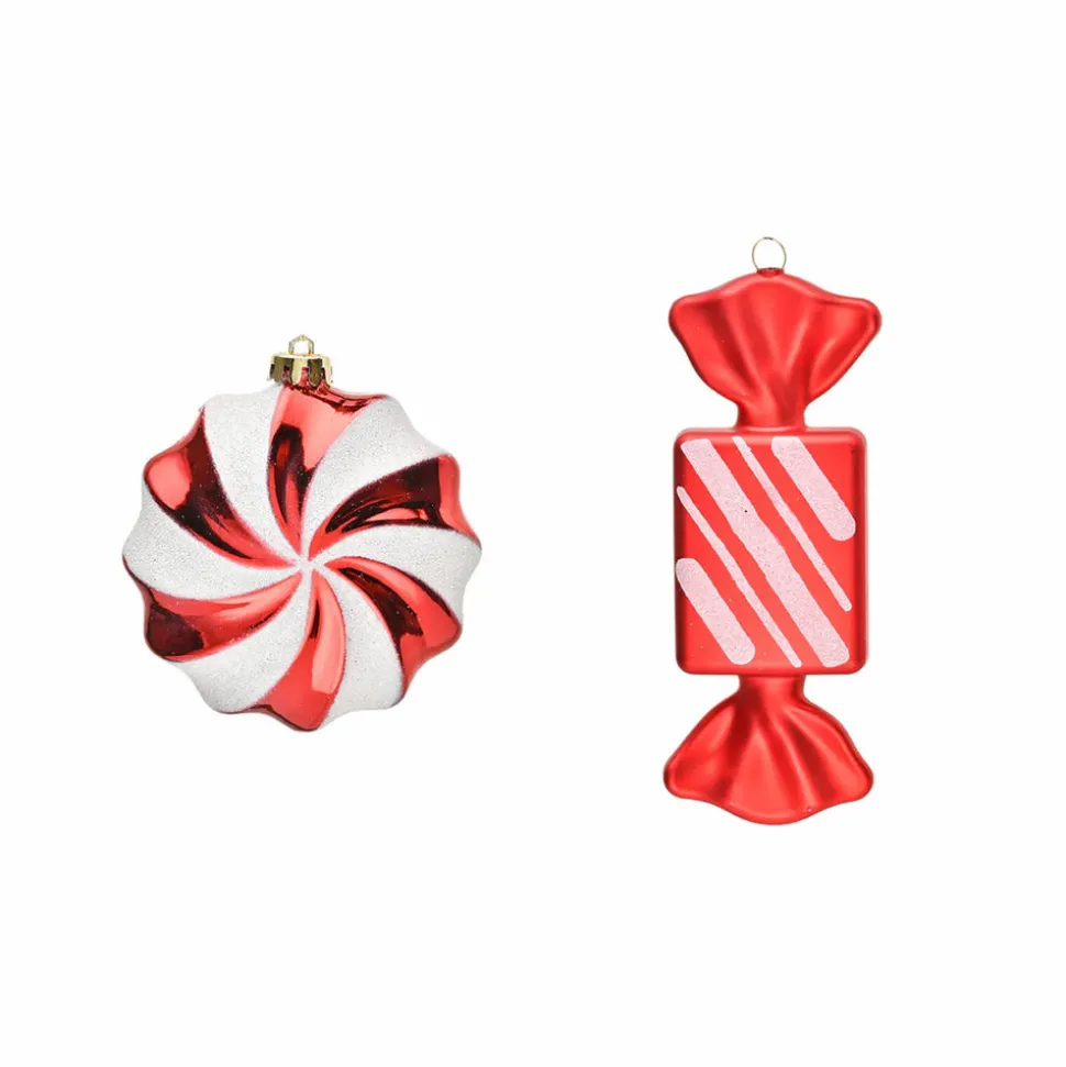 Karaca Home New Year Christmas Cany Pleasure Tree Decoration Set, 4 Piece, Multi