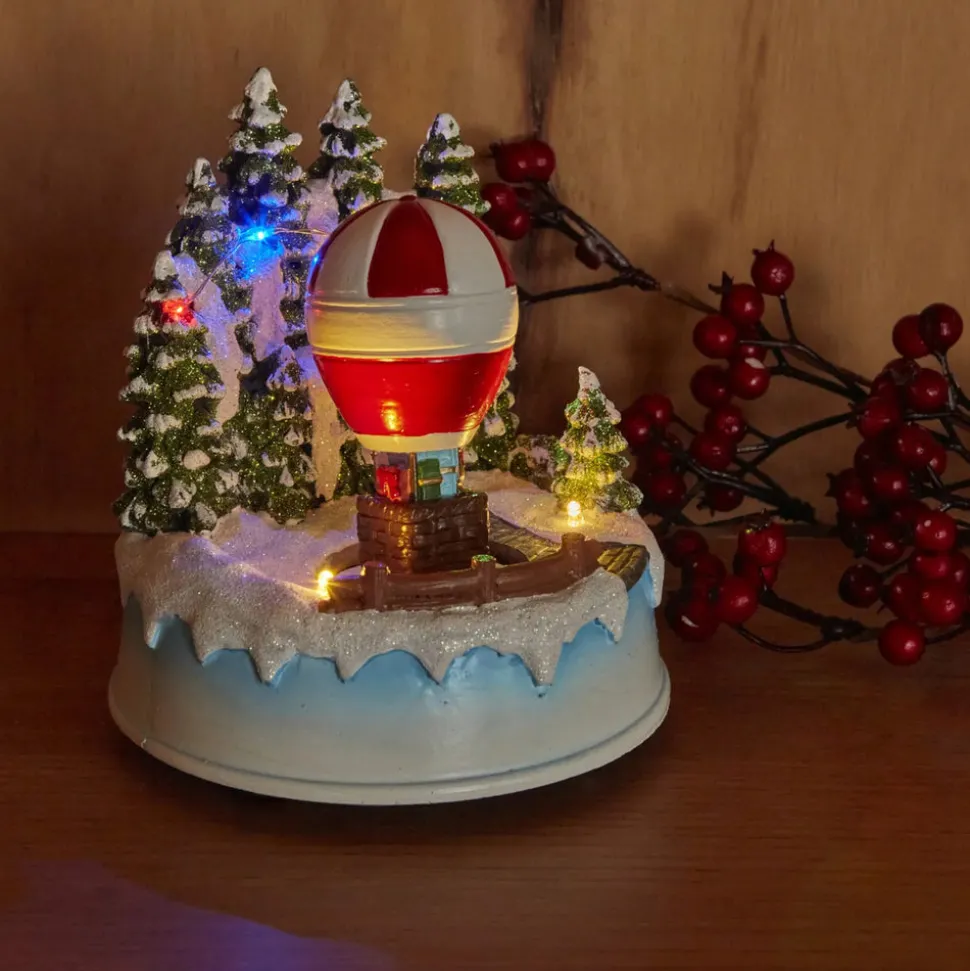 Karaca Home New Year Led Light Trinket, 13cmx13cmx15cm, Multi
