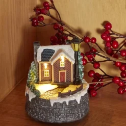 Karaca Home New Year LED Lighted Christmas House, Multi