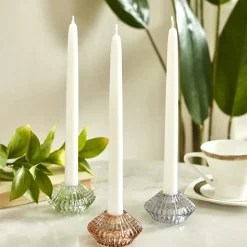 Karaca Home Pemy Double-Sided Candle Holder, 7x4cm, Green