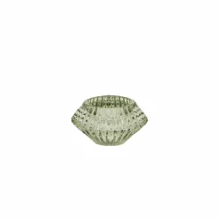 Karaca Home Pemy Double-Sided Candle Holder, 7x4cm, Green