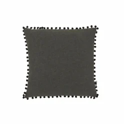 Karaca Home Reneta Filled Cushion, Anthracite