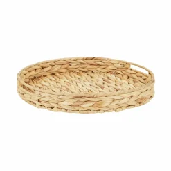 Karaca Home Sarah Decorative Tray, 34cm, Beige