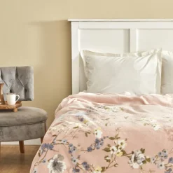 Karaca Home Silva Spanish Blanket, Double, Blush