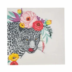 Karaca Home Tiger 20-Piece Paper Napkin, 33cmx33cm, Multi