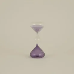 Karaca Home Trigon 30 Min. Hourglass, 9,8x23,5cm, Purple