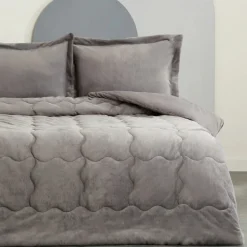 Karaca Home Viny Soft Dream Comfort Bedding Set Old, Double, Anthratice