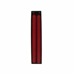 Karaca Home Wave 2-Piece Candle, 2cmx23cm, Red