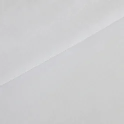 Karaca Home White Collection Felves 100% Turkish Cotton Duvet Cover Set, Double, White