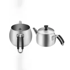Karaca Iklim Mini Size Teapot, Small, Silver