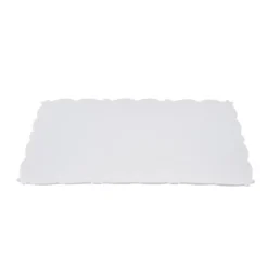 Karaca Ivy Porcelain Serving Platter, 35.3cmx23cmx2.5cm, White