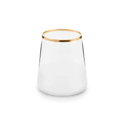 Karaca Jasmine 3-Piece Tumbler Glass Set for 3 People, 420ml, White
