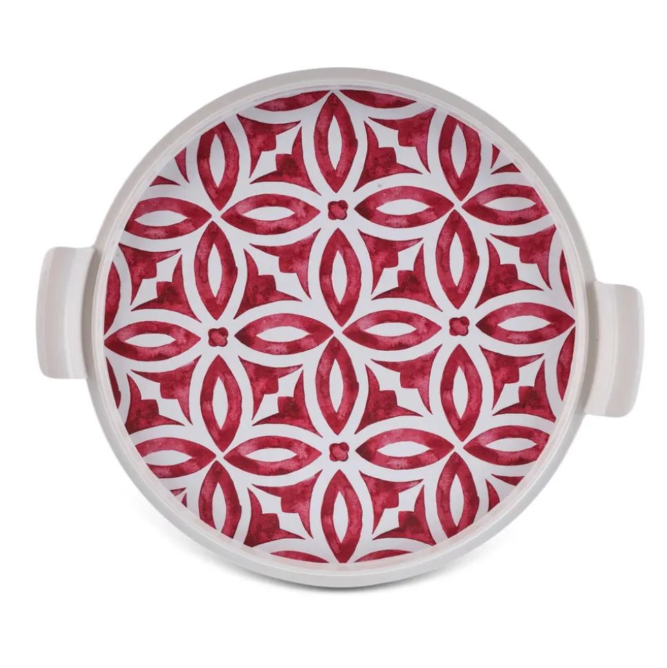Karaca Jofy 2-Piece Cake Dome, 35cm, Red