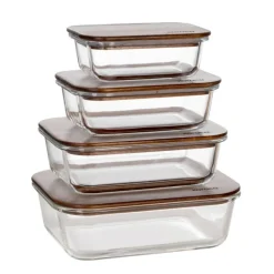 Karaca Karya Acacia Storage Container, 950ml, Clear