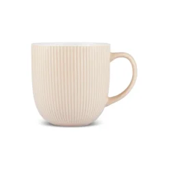 Karaca Lisa Basic Bone China Mug, 360ml, Cream