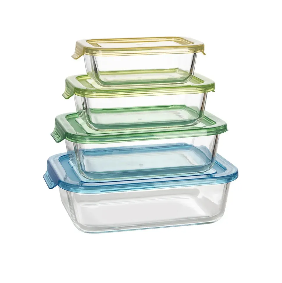 Karaca Lucy Glass Storage Container, 1500ml, Transparent