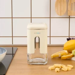 Karaca Luminous Storage Jar, 750ml, Cream