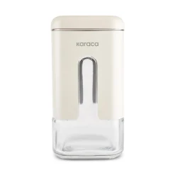 Karaca Luminous Storage Jar, 750ml, Cream