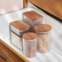 Karaca Massimo Storage Container, 2L, Transparent Brown