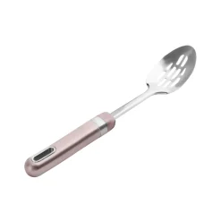 Karaca Mastermaid Slotted Serving Spoon, 32.2x6.5cm, Rose Gold