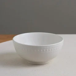 Karaca Mina Porcelain CerealSoup Bowl, 16cm, White