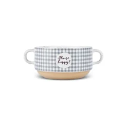 Karaca Monet Flower 3-Piece Stoneware Cereal/Soup Bowl, 460ml, Multi