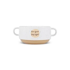 Karaca Monet Flower 3-Piece Stoneware Cereal/Soup Bowl, 460ml, Multi
