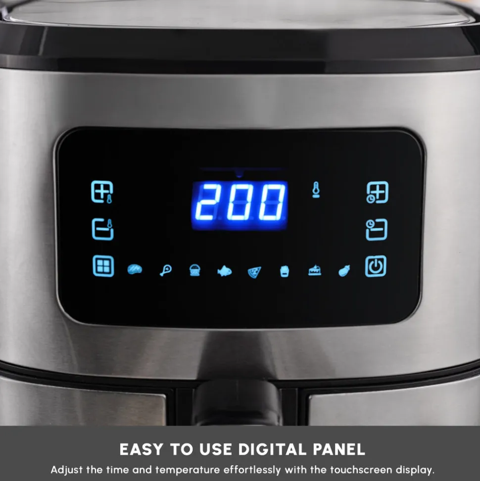 Karaca Multifry Air Fryer, 6,5L, 1700W, Inox