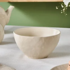 Karaca Nebula Stoneware Cereal/Soup Bowl, 15cm, Beige