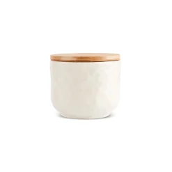 Karaca Nebula Stoneware Storage Container, 8cm, Beige