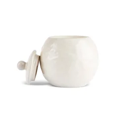 Karaca Nebula Stoneware Sugar Bowl, 300ml, Beige