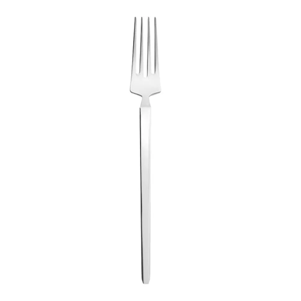 Karaca New Glacial 84-Piece Elegance Cutlery Set for 12 People, Platin