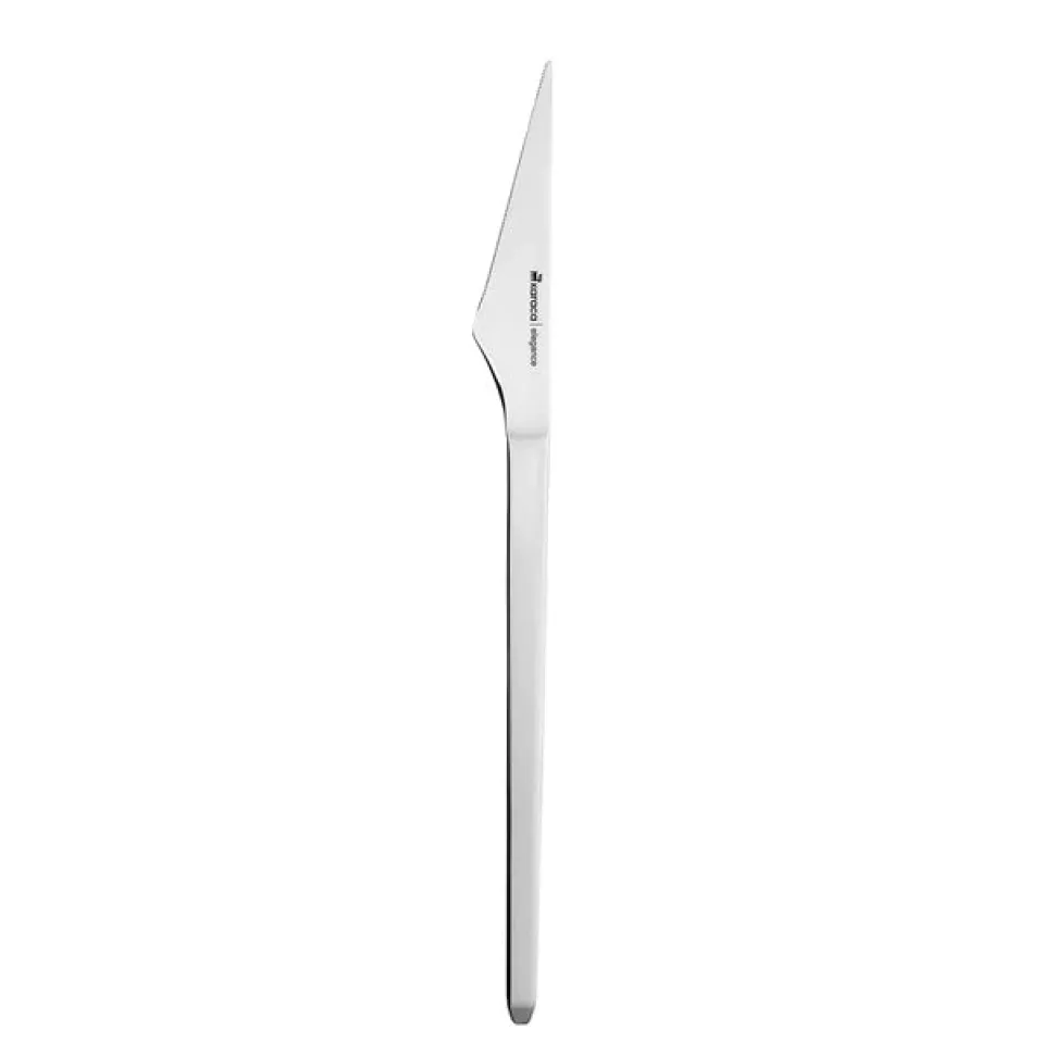 Karaca New Glacial 84-Piece Elegance Cutlery Set for 12 People, Platin