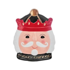 Karaca New Year Christmas Nutcracker Decorative Plate, 22cm, Multi