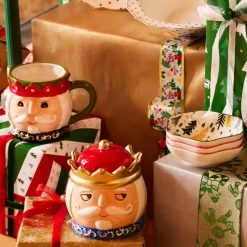 Karaca New Year Christmas Nutcracker Mug, 13cm, Multi