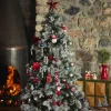 Karaca New Year Christmas Pine Unlit Christmas Tree, 210cm, Green