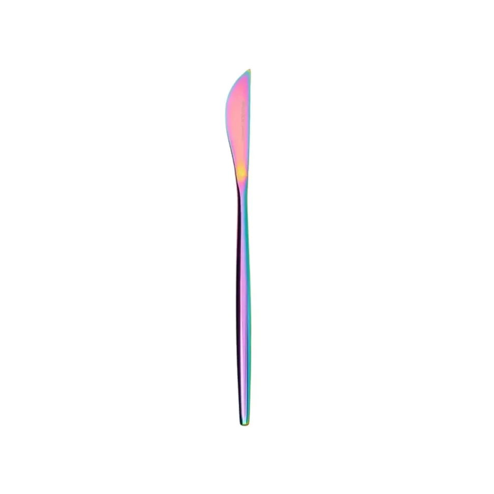 Karaca Orion 30-Piece Rainbow Stainless Steel Cutlery Set for 6 People, Multi