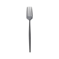 Karaca Orion 30-Piece Stainless Steel Cutlery Set for 6 People, Shiny Black